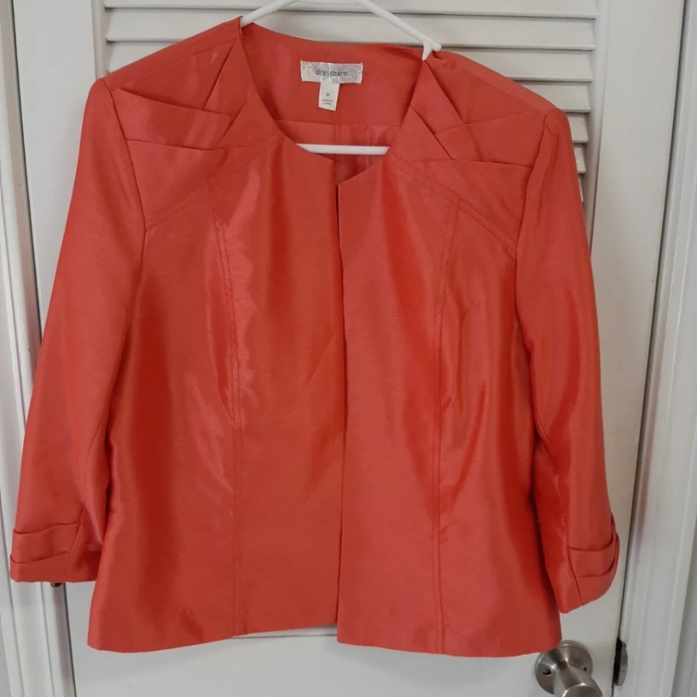 Dress Barn Blouse Jacket Size M